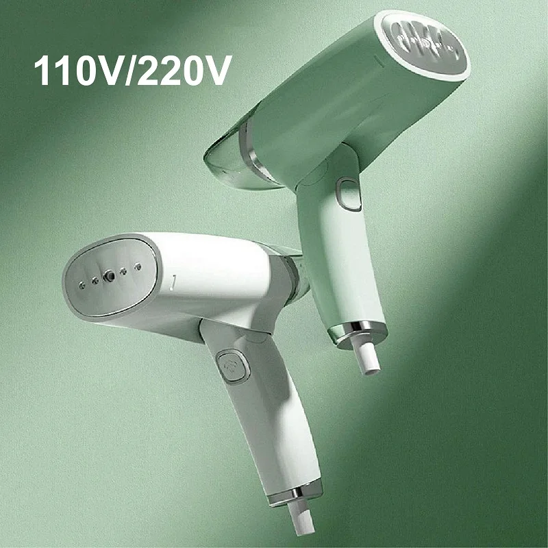 Fer à vapeur pliable 110V/220V, fer à vapeur portable, petit fer à vapeur domestique pour le repassage des vêtements, idéal pour les voyages, 1000W