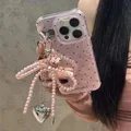 Bow Love Heart Custodia per Motorola Moto EDGE 50 Ultra 60 Fusion 60 Pro G15 G05 E15 G34 G45 G35 G60 G75 G84 G54 G56 G86 60S Cover