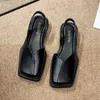 Herbst neue bequeme Damen flache Schuhe Persönlichkeit quadratische Zehen flachen Mund Slipper Slipper Damen Freizeit schuhe Mokasinen damenschuhe schuhe lederschuhe mary janes loafer mary jane shoe