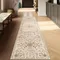 Hallway Runner rug Kitchen Carpet Non-slip Bohemian Washable Floral mat Soft Low Pile Entrance Floor Mat Laundry Room Bath Mats