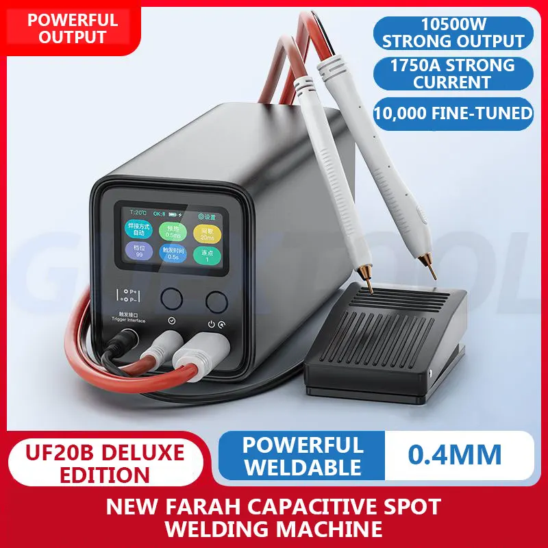 UF20B Farad Kondensator Spot Schweißmaschine,18650 Lithiumbatterie DIY Nickelblatt Spot Schweißmaschine,Awitz Spot Schweißmaschine,Für Geräte / kleine und mittlere Batteriemontage / Knopfbatterien / Image