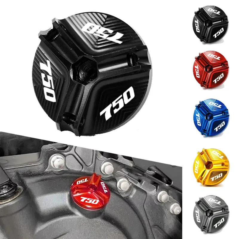 Motorrad Zubehör Motoröl Filter Abdeckung Öl Stecker Kappe Für HONDA Forza 750 FORZA 750 forza 750 2020 2021 2022 Image