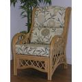 Gilda BAMBOO NATURAL - Replacement CUSHIONS ONLY for Cane CHAIR Conservatory Wicker & Rattan