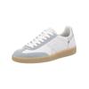 Sneaker RIEKER "Rieker Sneaker Glattleder", Damen, Gr. 37, blau (blau, weiß), Glattleder, casual, Schuhe