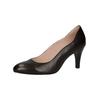 High-Heel-Pumps CAPRICE "Caprice Pumps Leder", Damen, Gr. 38, schwarz, Leder, elegant, Schuhe