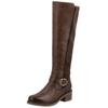 Stiefel REMONTE "Remonte Stiefel Glattleder", Damen, Gr. 40, mahagony, Glattleder, casual, Schuhe