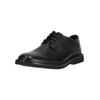 Schnürschuh CLARKS "Atticus", Herren, Gr. 41, schwarz, Leder, elegant, Schuhe, mit GORE-TEX-Technologie