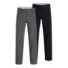 Chinohose JACK & JONES "JPSTKANE DAVE CHINO 2PK MP NOOS", Herren, Gr. 30, Länge 32, schwarz pack:asphalt, Web, Obermaterial: 98% Baumwolle, 2% Elasthan, unifarben, modisch, relaxed fit normal, Hosen, In vorgewaschener Qualität