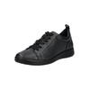 Sneaker ARA "Ara Sneaker Leder", Damen, Gr. 39, schwarz, Leder, casual, Schuhe