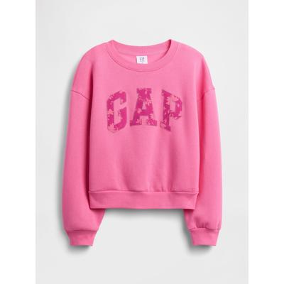 Gap Pink Oversized Graphic Sweatshirt (4-13yrs)