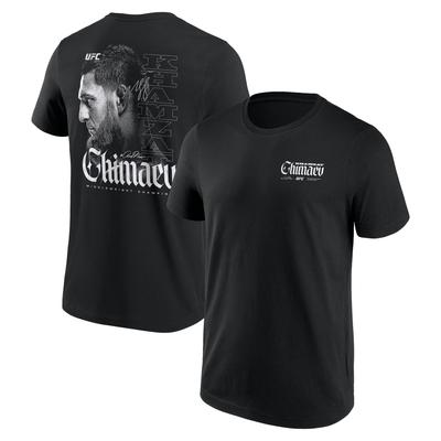 UFC Khamzat Chimaev 319 Champion-T-Shirt – Schwarz – Herren Image