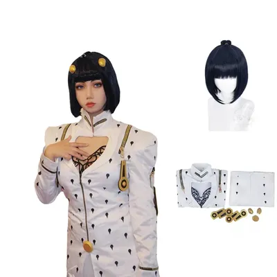 Bruno bucci arati cosplay costume adventure goldener wind unisex halloween anime party karneval anzüge Image