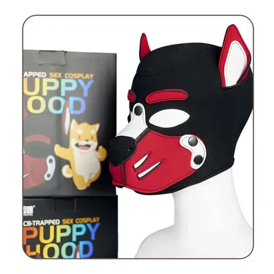 Nachtclub Tanz Maske Dress Up Spaß Maske Schwamm Hund Kopfbedeckung Abdeckung Cosplay Maske Für Anime Halloween Party Karneval Kostüm Requisiten Image