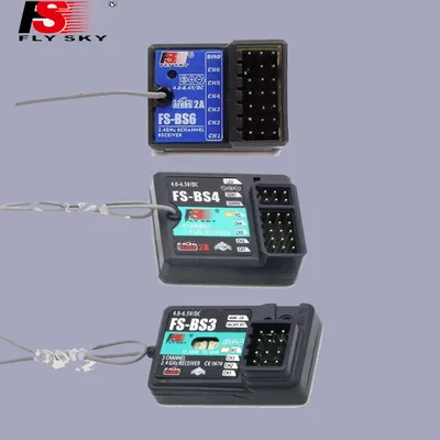 Flysky Receiver FS-BS3 FS-BS6 FS-BS4 with Gyro Stabilization System for Flysky FS-IT4S/ FS-GT5 Remote Controller