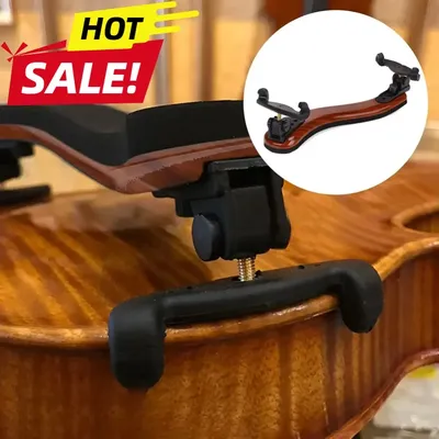 1P New Violin Shoulder Rest 3/4-4/4 Full Size Adjustable Professional Maple Violin Shoulder Rest Accessories Tuner Luthier