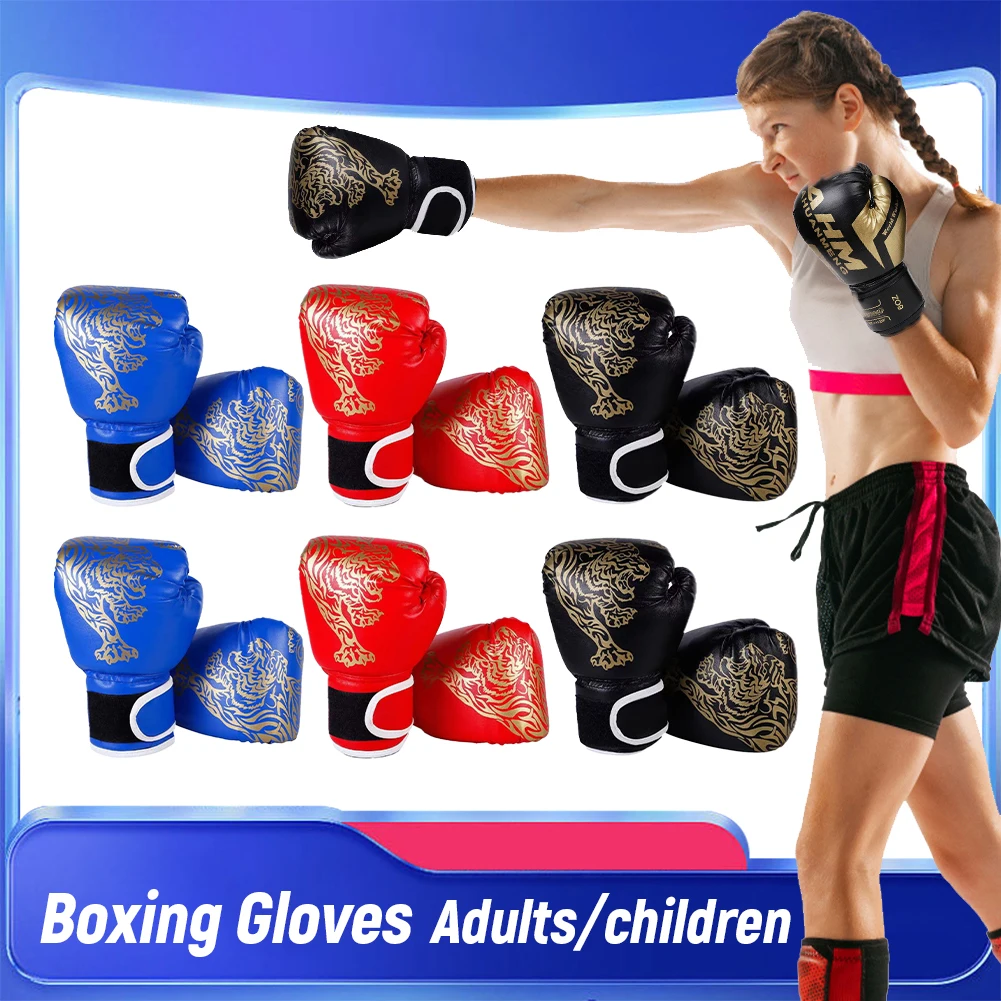 Boxhandschuhe, atmungsaktiv, Sanda-Boxhandschuhe, bequem, zum Kampfen, Taekwondo-Handschuhe, Stanzen, Trainingshandschuhe für das Training, Sandsack Image