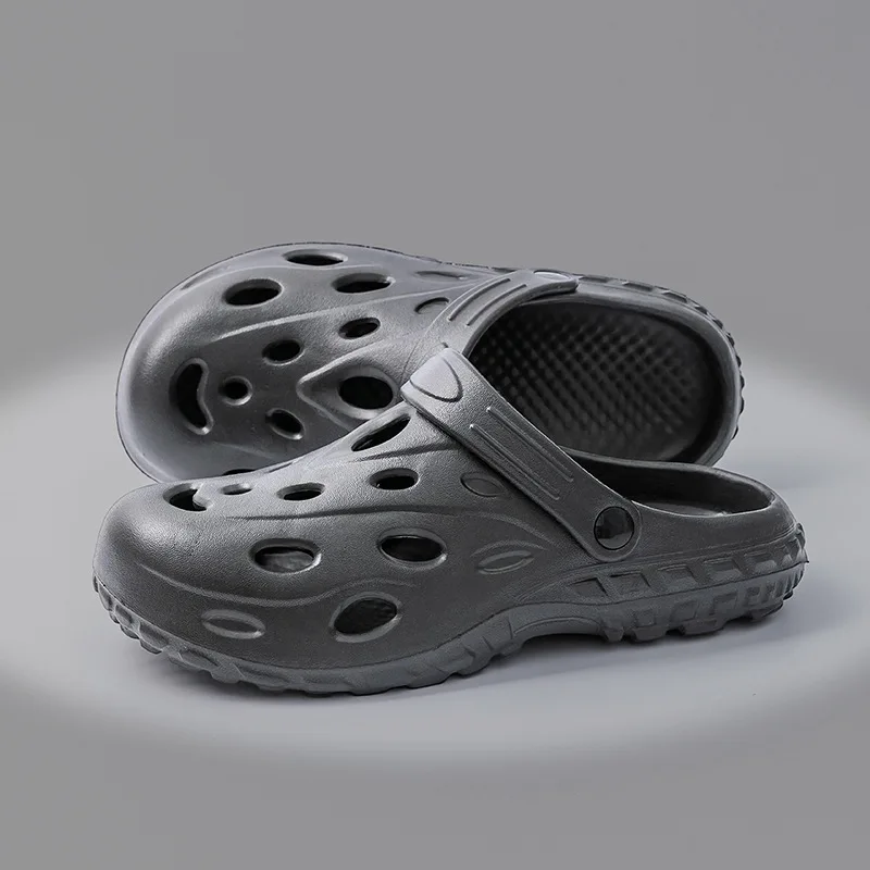 Outdoor-Clogs für Herren, Herren-Clogs, Damen-Flip-Flops, Damen-Sandalen, Strandschuhe, rutschfeste Sommerschuhe für den Innenbereich mit dicken Sohlen für Paare Image