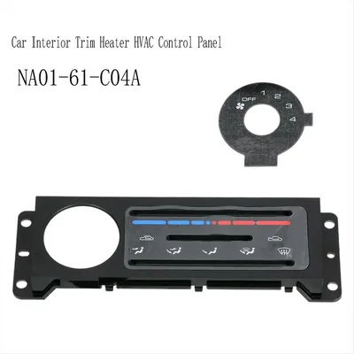 NA01-61-C04A Car Interior Trim Heater HVAC Control Panel for Mazda Miata 1990-1997