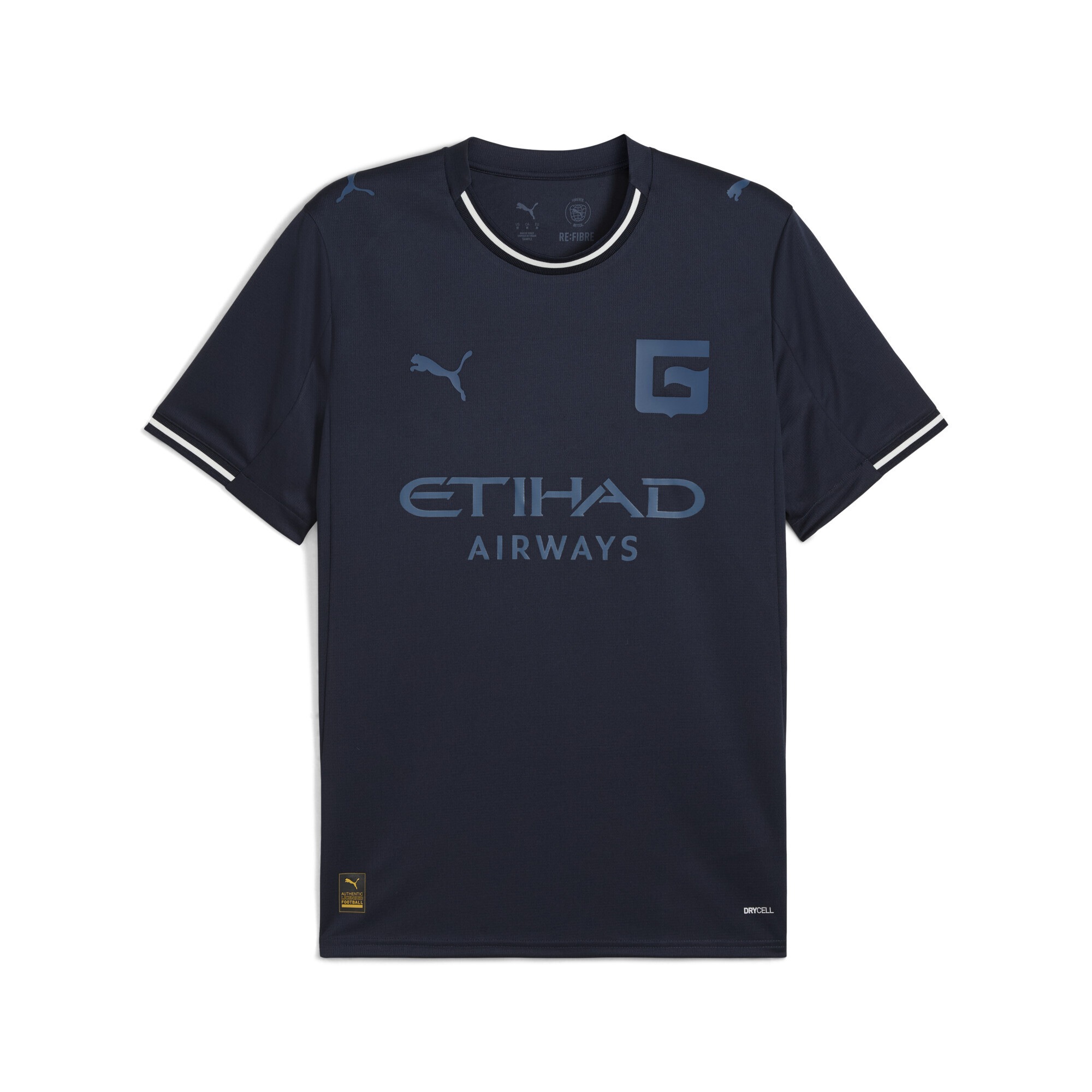 Trainingsshirt PUMA "Girona FC 25/26 Ausweichtrikot Herren", Herren, Gr. S, deep navy blau, 100% Polyester, regular fit, Shirts Image