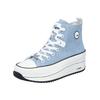 Sneaker RIEKER "Rieker Sneaker Textil", Damen, Gr. 38, blau (sky), Textil, casual, Schuhe