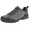 Wanderschuh JACK WOLFSKIN "MTN GOAT LOW M", Gr. 44, grau, dunkelgrau, Leder, sportlich, Schuhe, Trekkingschuh