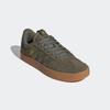 Sneaker ADIDAS SPORTSWEAR "VL COURT 3.0", Gr. 47, olive strata, olive strata, gold metallic, Leder, Synthetik, sportlich, Schuhe, inspiriert vom Design des adidas samba, Topseller