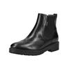 Stiefelette NERO GIARDINI "Nero Giardini Stiefelette Leder/Textil", Damen, Gr. 39, schwarz, Leder, Textil, casual, Schuhe