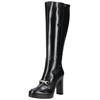 High-Heel-Stiefel NERO GIARDINI "Nero Giardini Stiefel Nappaleder", Damen, Gr. 39, schwarz, Nappaleder, elegant, Schuhe