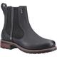 Cotswold Notgrove Leather Womens Black Flat Chelsea Boots - Size UK 6 | Cotswold Sale | Discount Designer Brands