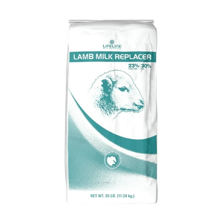 ANNUSO LIFELINE Lamb Plus+ Milk Replacer 25lb Bag - 23% Protein & 30% Fat - Enhanced with LifePulse for Added Support - Encourages Immune Digestive & Respiratory Health - Easy-Mix Powder