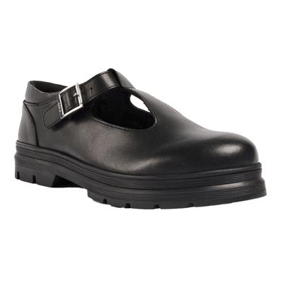 Pod Emilie Kunstleder Mädchenschwarze Slipper Image