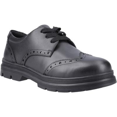 Pod Fiona Mädchen Brogues Aus Schwarzem Leder Image
