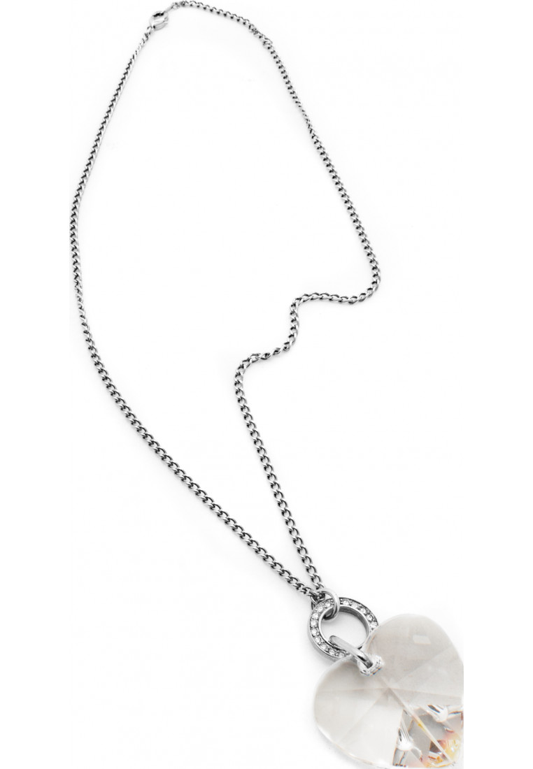 Folli Follie Womens 3N9F096CM Ladies Necklace Silver Sterling - One Size | Folli Follie Sale | Discount Designer Brands