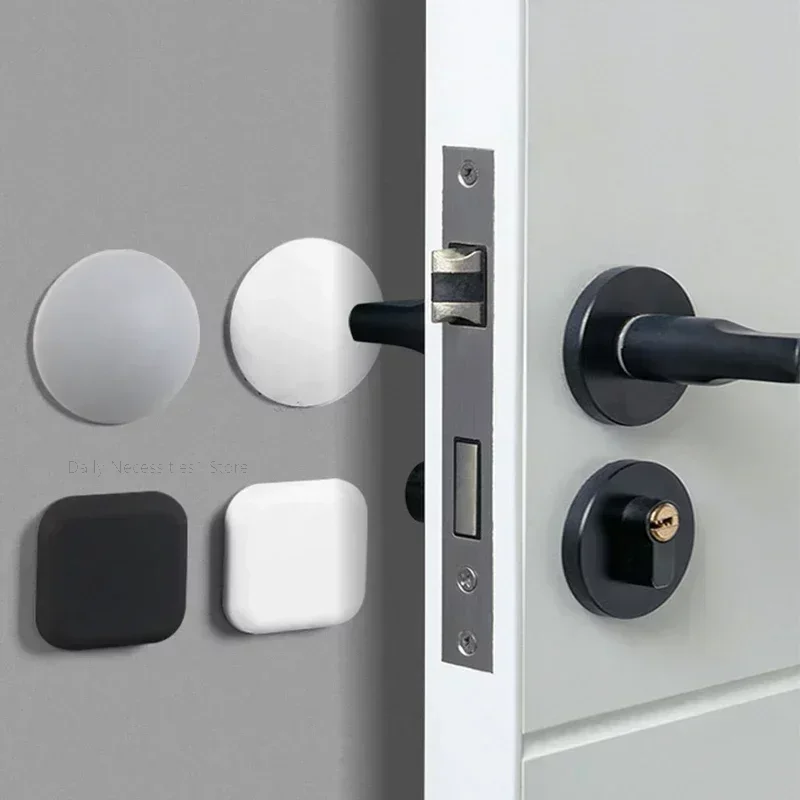 Kreative Tür Stop Nordic Sicherheit Liefert Silikon Selbst-klebe Tür Stopper Wand Schutz Puffer Schutz Stecker Schalldämpfer Image
