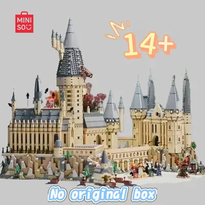 2025 NEUE 6020 stücke Film Serie Magic School 71043 Schloss Modell Bausteine Ziegel Spielzeug Geburtstag Weihnachten Geschenke Image