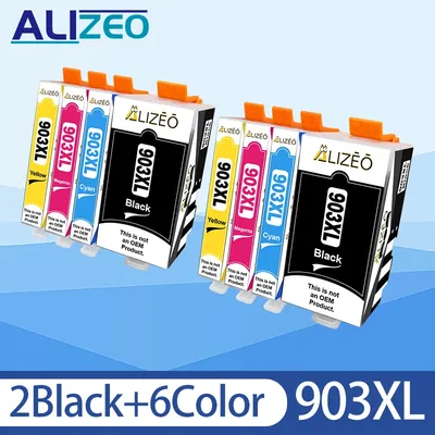 ALIZEO 903XL For HP 903XL 903 XL Ink Cartridge Compatible For HP903 Officejet Pro 6950 6960 6961 6963 6964 6965 6966 Printer