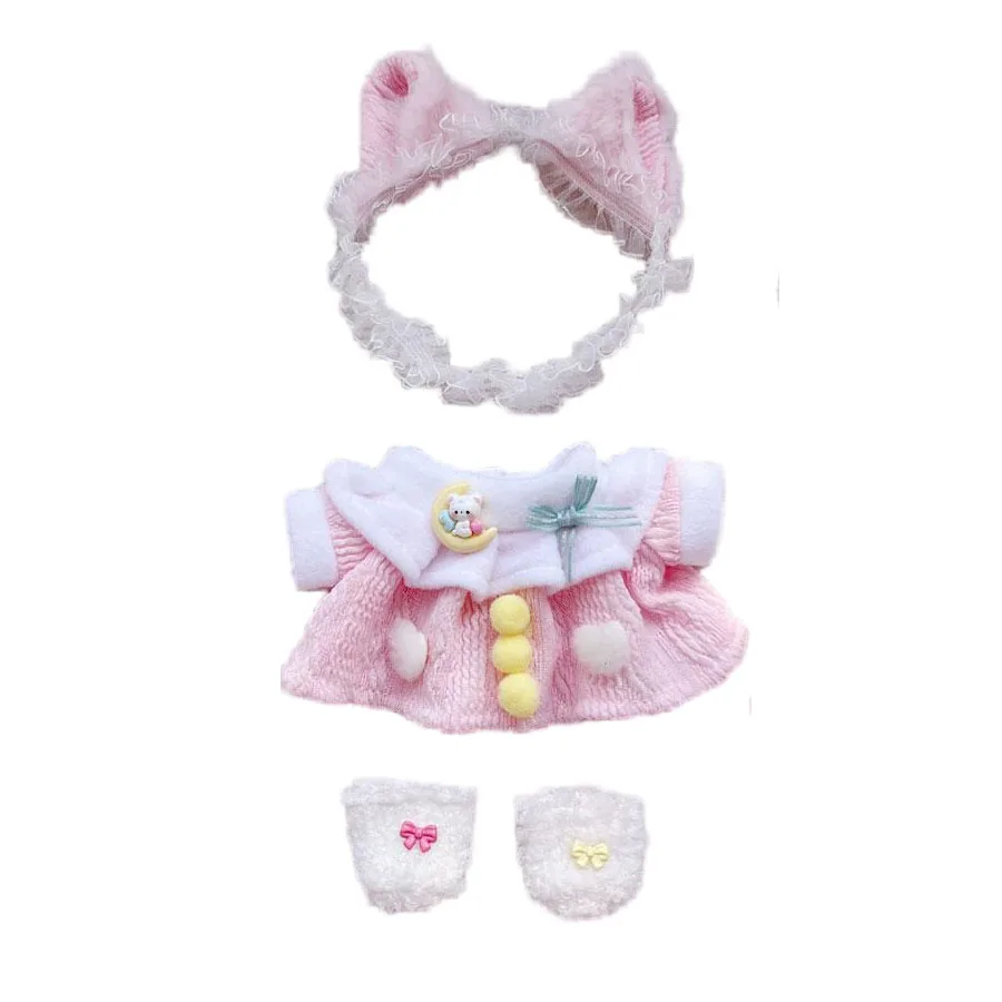 Simpatici vestiti cosplay per bambole in cotone da 20 cm Abiti da principessa per figure di ragazze Set di vestire fantastici Regali e giocattoli ideali per il compleanno dei bambini
