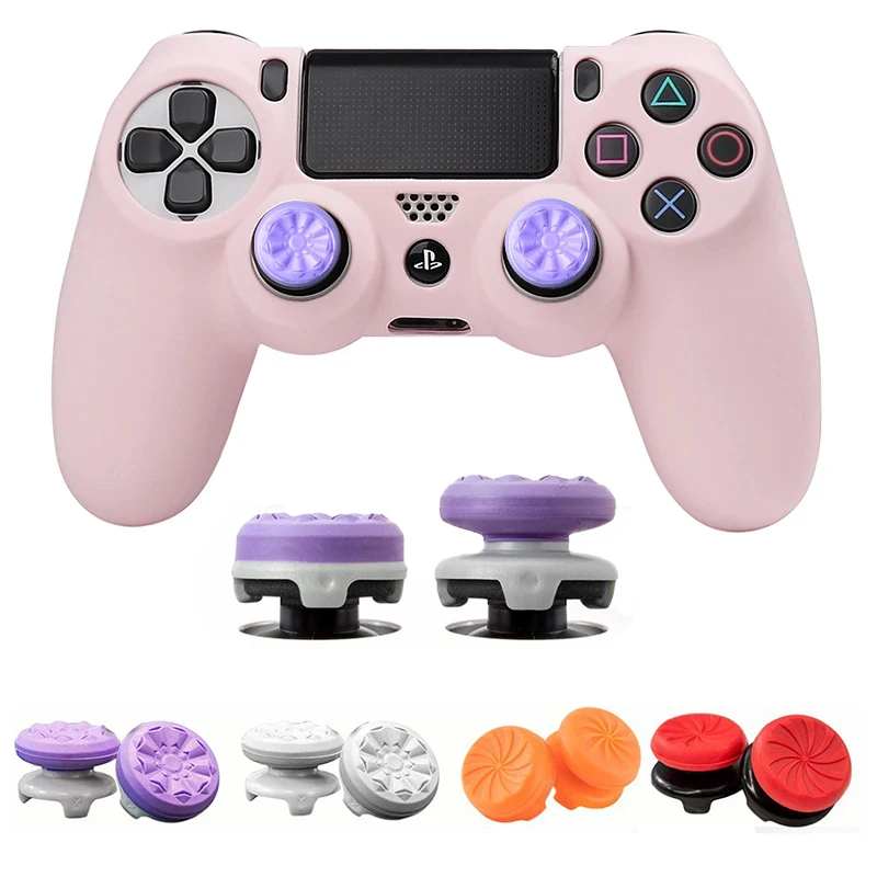 Poignée de pouce en Silicone pour jeux vidéo, 2 pièces/ensemble, pour Ps4/5 pour Playstation 5 FPS, capuchon Booster de Joystick, accessoires de contrôleur de jeu vidéo