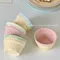 Cute Ceramic Bowls Yogurt Bowl Creative Dessert Tableware Serving Bowl Household Dishes