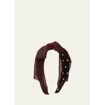 Lele Sadoughi Sheer Shirley Bow Headband
