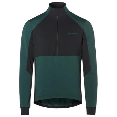 Vaude - Kuro Halfzip L/S Tricot - Radtrikot Gr S blau/schwarz Image