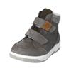 Sneaker RICOSTA "Ricosta Stiefelette Leder/Textil", Kinder, Gr. 28, grau, Leder, Textil, casual, Schuhe