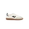 Sneaker FLAMINGOS LIFE "BURELA SLIM", Gr. 45, panna schwarz, Synthetik, Textil, sportlich, Schuhe, veganer Sneaker, Obermaterial aus 70% Maisresten