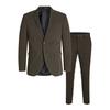 Anzug JACK & JONES "JPRFRANCO Extra schmal, pflegeleicht, stilvoll mit fallendem Revers", Herren, Gr. 50, N-Gr, delicioso fit:super slim fit, Web, Obermaterial: 78% Polyester, 17% Viskose, 5% Elasthan, unifarben, modisch, slim fit, Anzüge,...