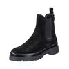 Stiefelette GANT "Gant Stiefelette Veloursleder/Textil", Damen, Gr. 37, schwarz, Veloursleder, Textil, casual, Schuhe