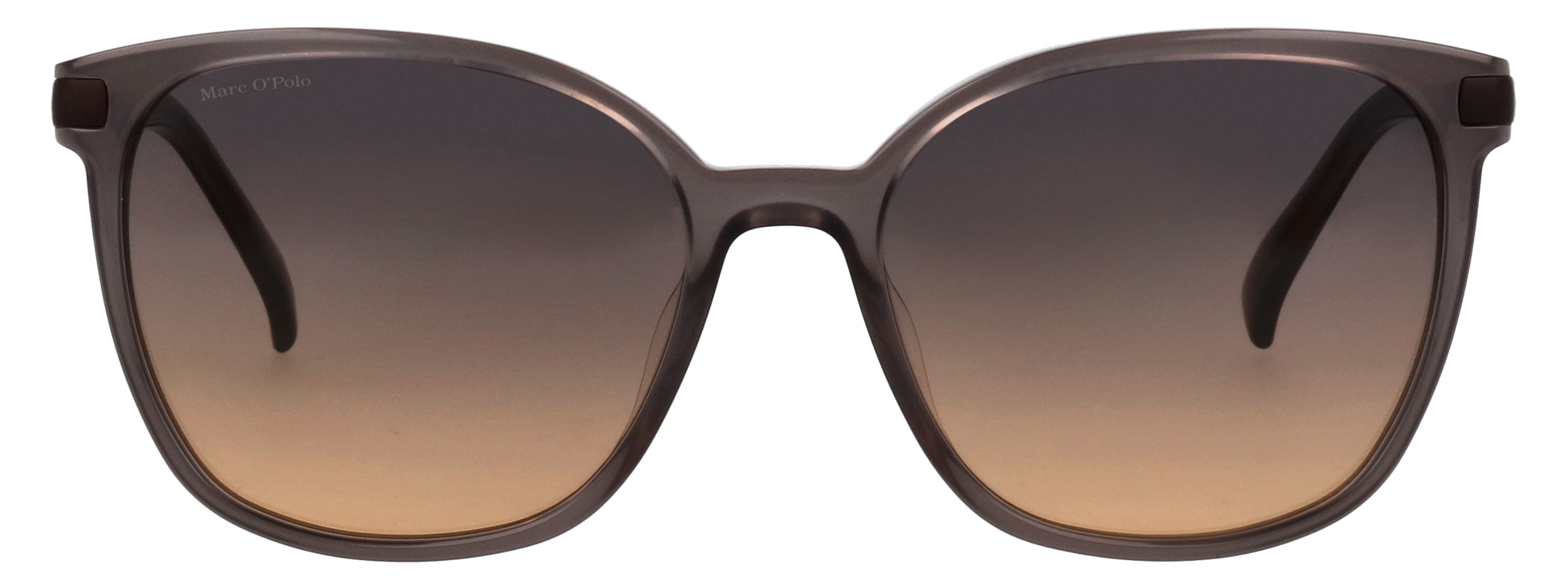 Sonnenbrille MARC O'POLO "Marc O'Polo EYEWEAR Sonnenbrille", Damen, Gr. onesize, braun (milky graubraun), Sonnenbrillen Image