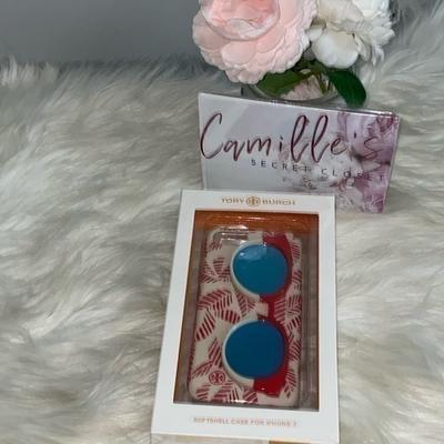 Tory Burch Cell Phones & Accessories | [$(5)$] Tory Burch Phone Case | Color: Red/White | Size: Os
