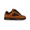 Sneaker DC SHOES "DC Coiler", Gr. 8(40,5), braun (braun, schwarz), 42.52% Leder, 34.74% Synthetikmaterial, 22.74% Polyester, Schuhe