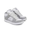 Sneaker DC SHOES "Manteca 4 Mid", Gr. 6,5(37,5), grau (grau, weiß), 59.27% Leder, 40.73% Synthetikmaterial, Schuhe
