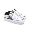Sneaker DC SHOES "Chelsea Platform", Gr. 10(42), schwarz-weiß (weiß, schwarz), 55.1% Leder, 44.9% Synthetikmaterial, Schuhe